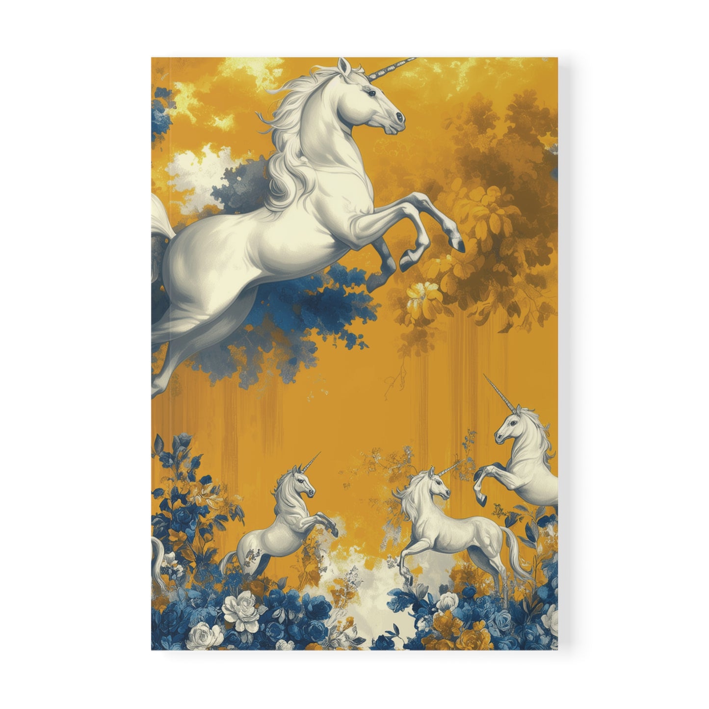 Unicorn Storm Agenda - Softcover Notebook, A5
