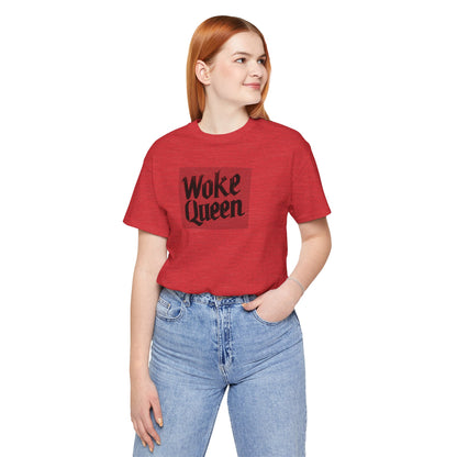Unisex Woke Queen Jersey Short Sleeve Tee