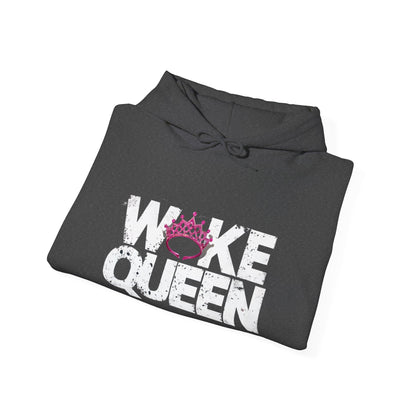 Unisex Woke Queen Tiara Heavy Hooded Sweatshirt