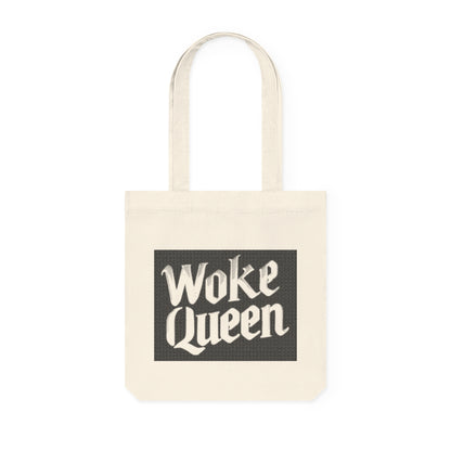 Woke Queen Classic  Woven Tote Bag