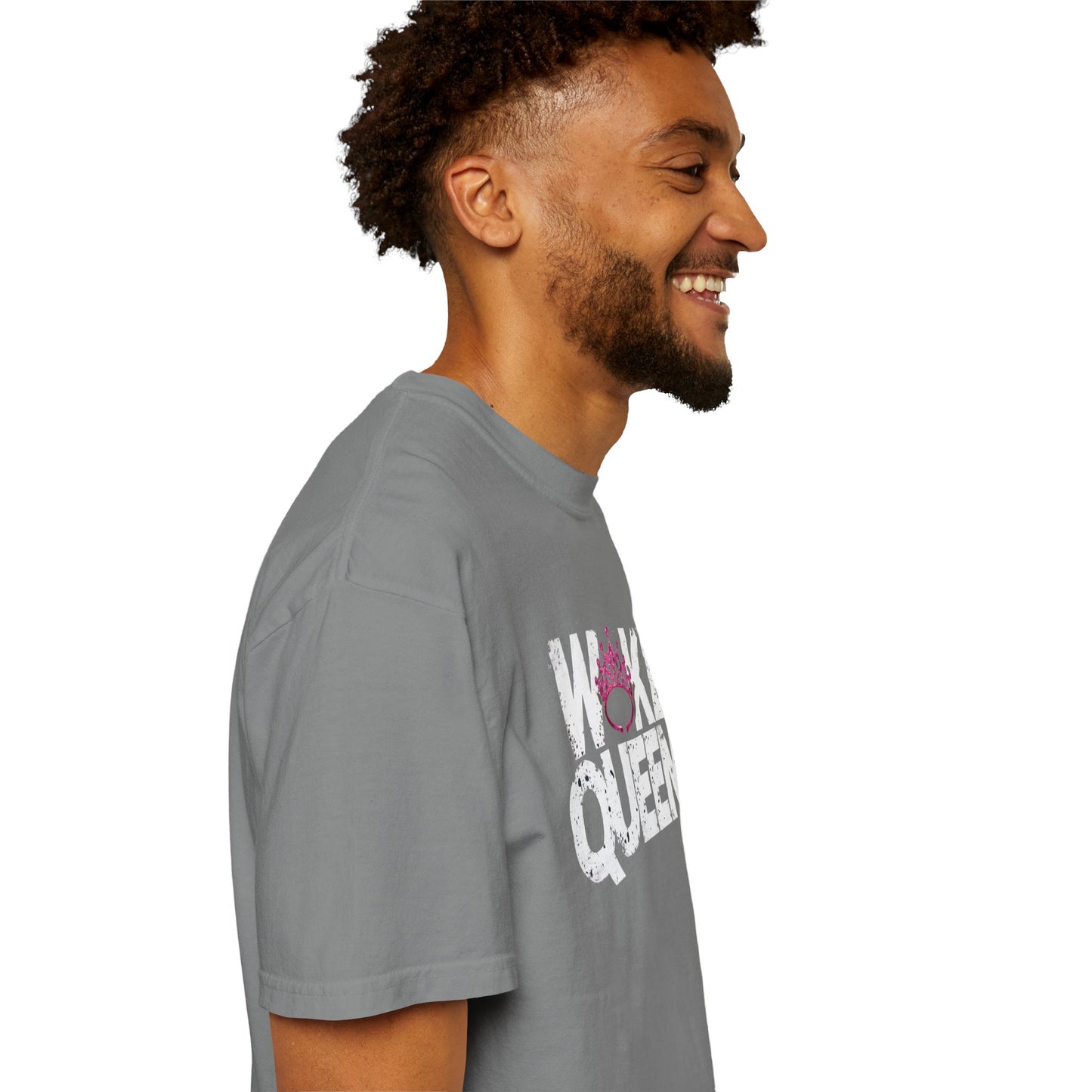 Unisex WOKE QUEEN Tiara Style Garment-Dyed T-shirt