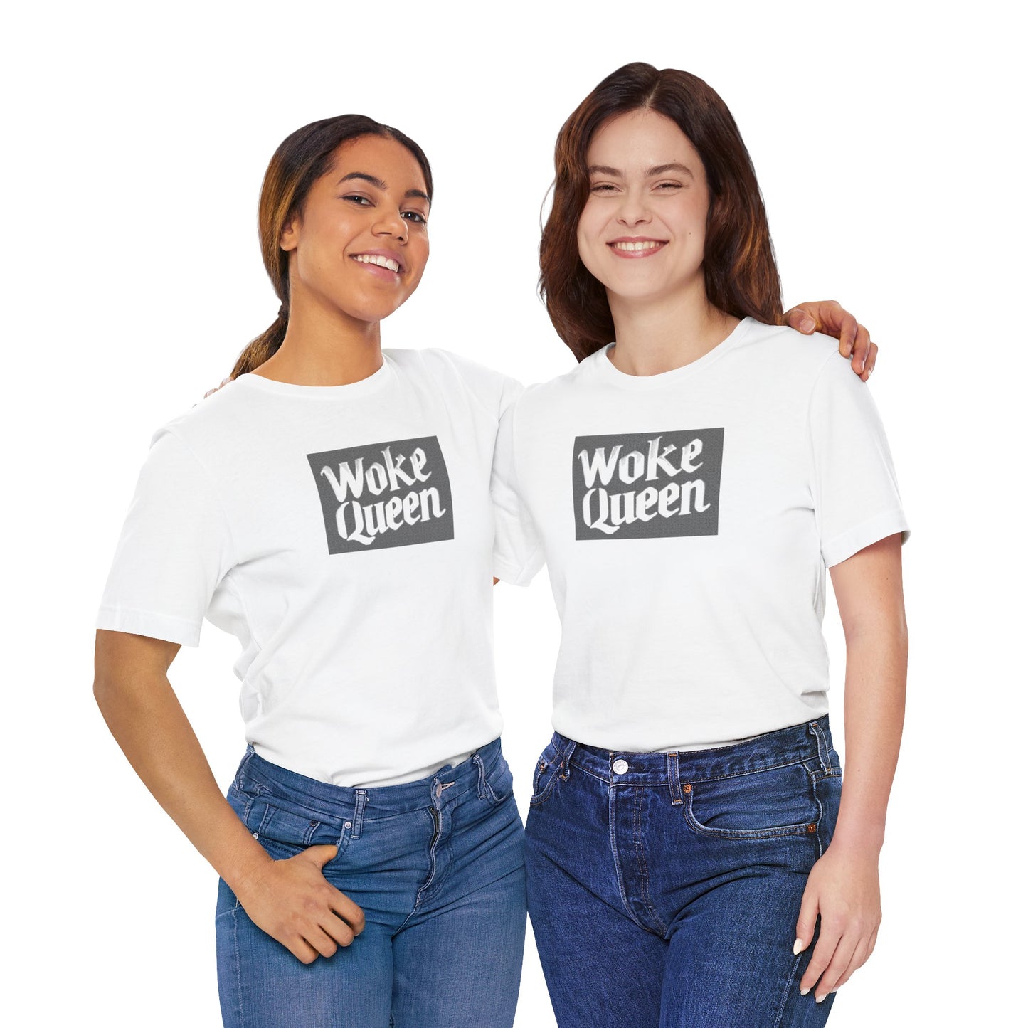 Unisex Woke Queen Jersey Short Sleeve Tee
