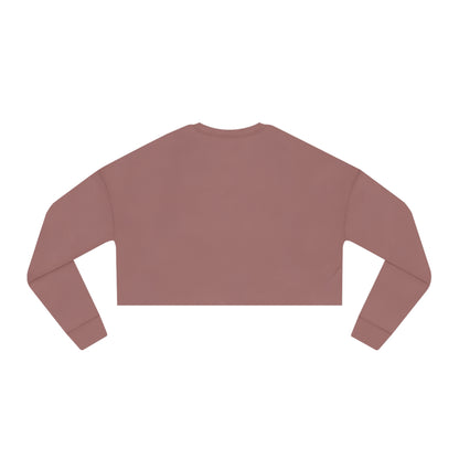 I HEART MOM Women's Cropped Sweatshirt
