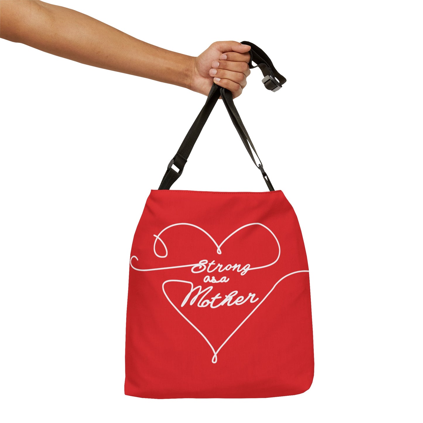 Strong as a Mother Adjustable Tote Bag 9