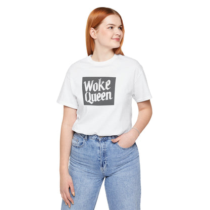 Unisex Woke Queen Jersey Short Sleeve Tee