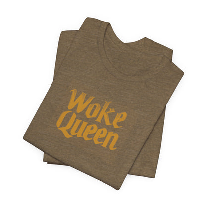 Unisex Woke Queen Jersey Short Sleeve Tee