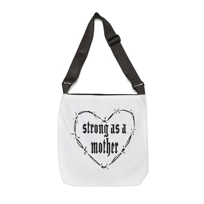 Strong as a Mother Adjustable Tote Bag 4
