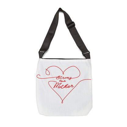 Strong as a Mother Adjustable Tote Bag 16