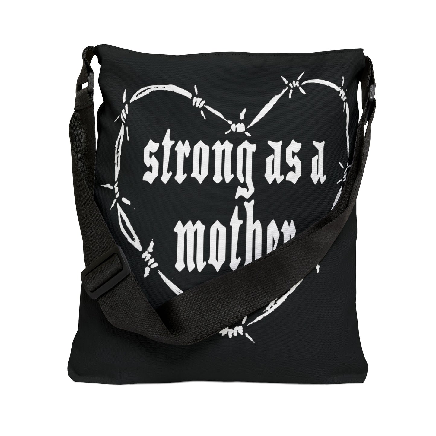 Strong as a Mother Adjustable Tote Bag 6