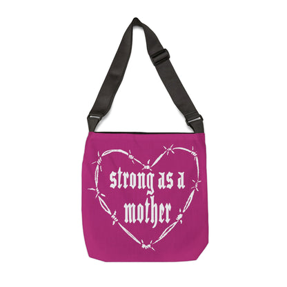 Strong as a Mother Adjustable Tote Bag 8