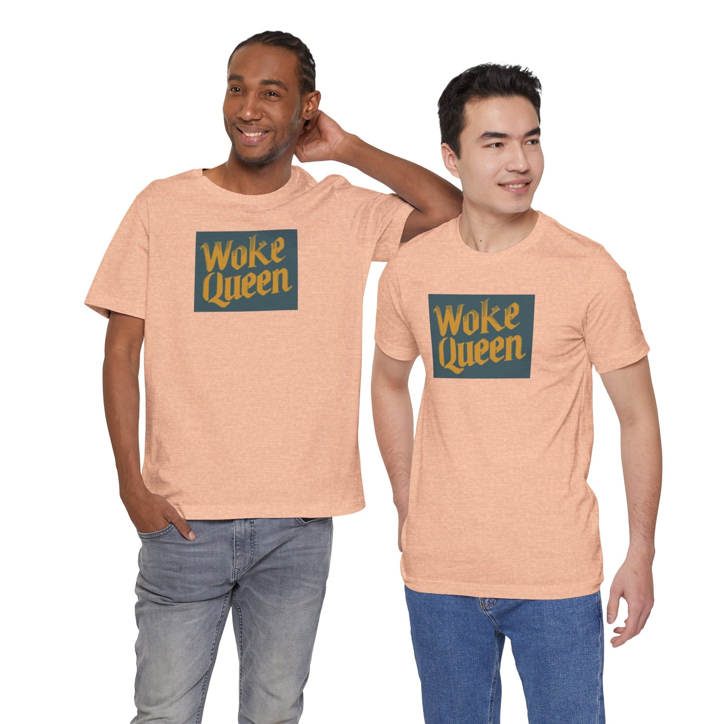 Unisex Woke Queen Jersey Short Sleeve Tee