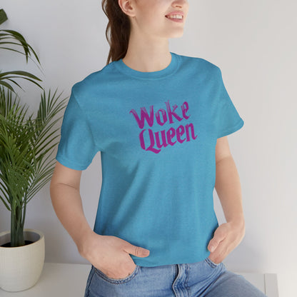 Unisex Woke Queen Jersey Short Sleeve Tee