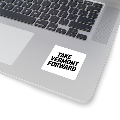 TAKE VERMONT FORWARD Square Stickers