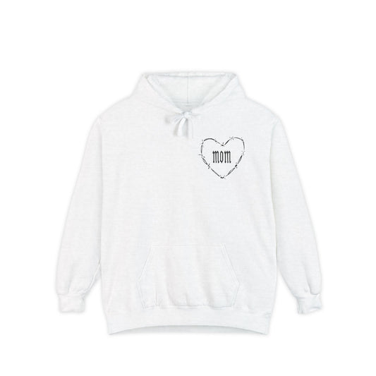 Unisex I Heart Mom Garment-Dyed MotherHoodie