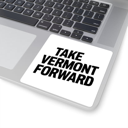 TAKE VERMONT FORWARD Square Stickers