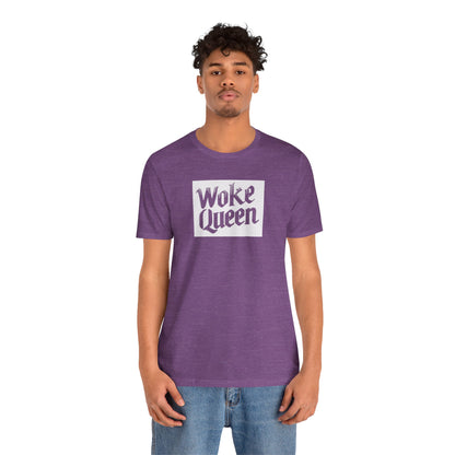 Unisex Woke Queen Jersey Short Sleeve Tee