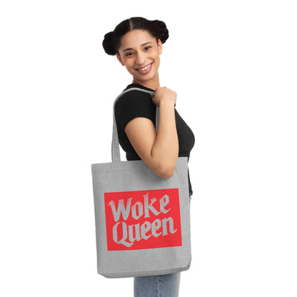 Woke Queen Classic  Woven Tote Bag