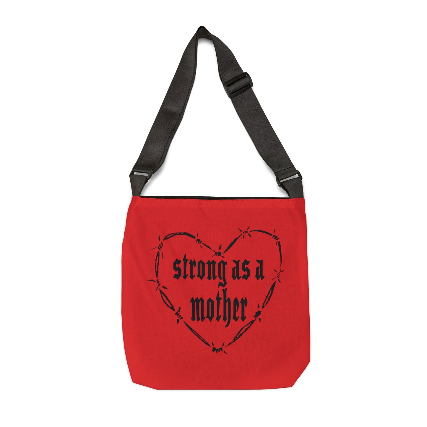 Strong Heart Adjustable Tote Bag