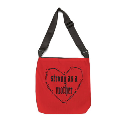 Strong Heart Adjustable Tote Bag