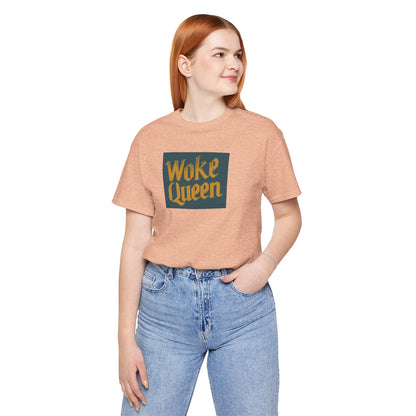 Unisex Woke Queen Jersey Short Sleeve Tee