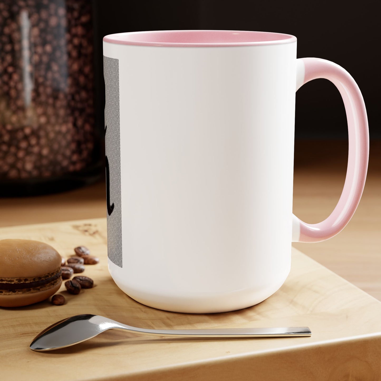 Woke Queen Two-Tone Coffee Mugs, 15oz