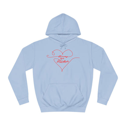 Unisex Strong as a Mother Love Lines Motherhoodie