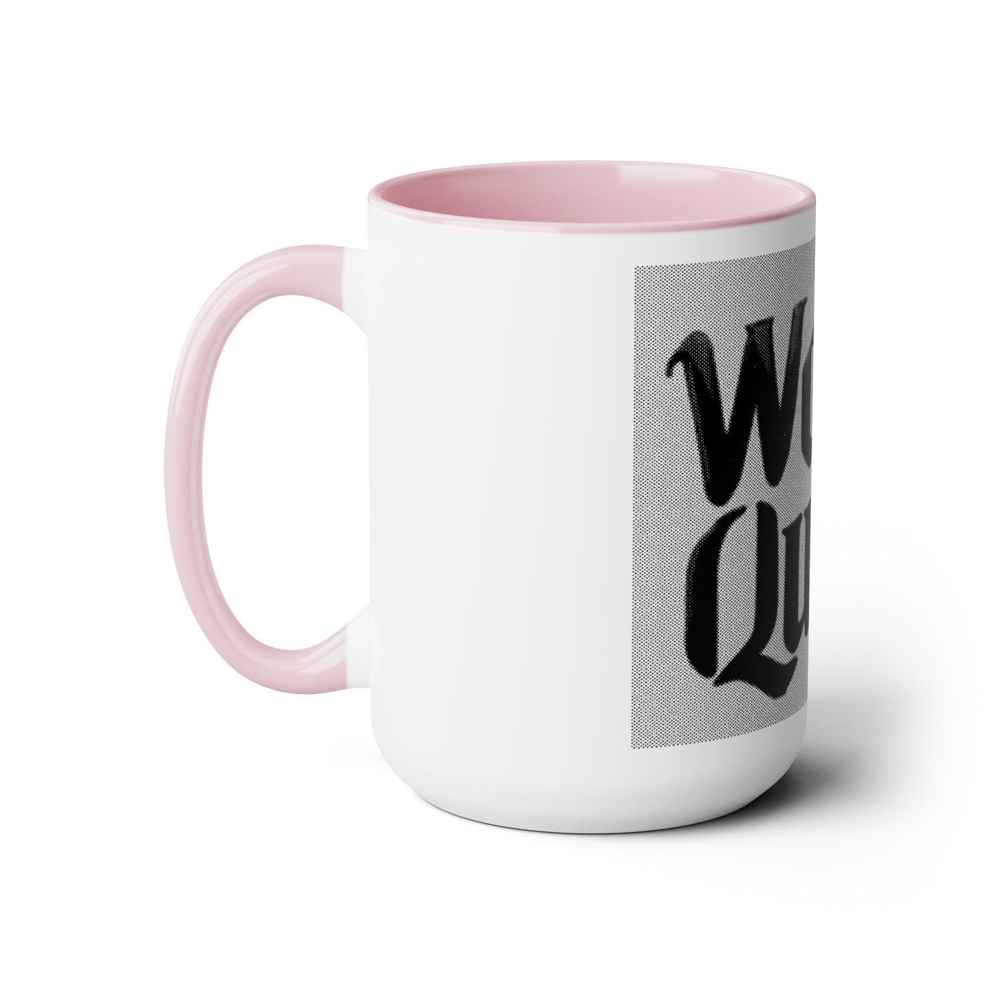 Woke Queen Two-Tone Coffee Mugs, 15oz