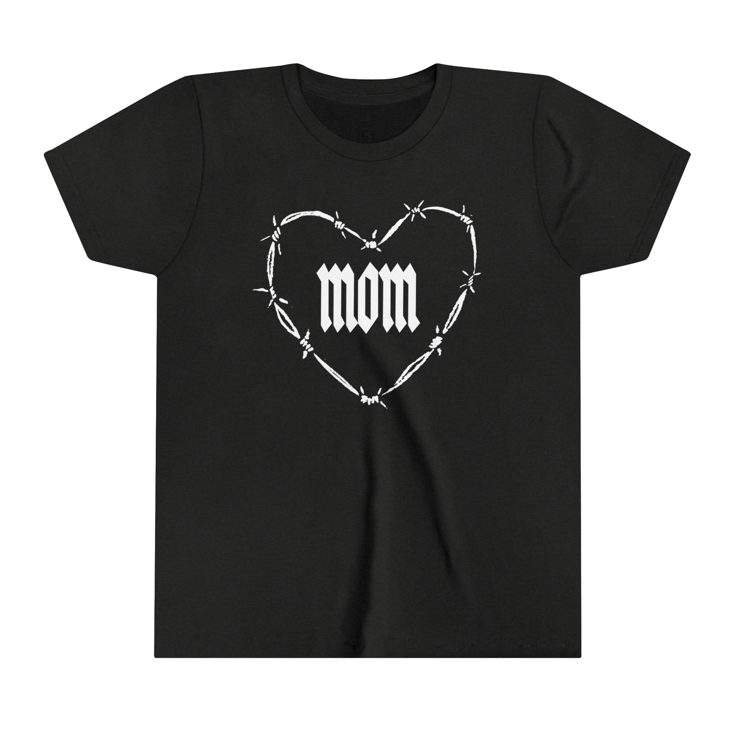 I HEART MOM Youth Short Sleeve Tee