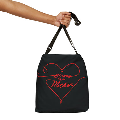 Strong as a Mother Adjustable Tote Bag 15
