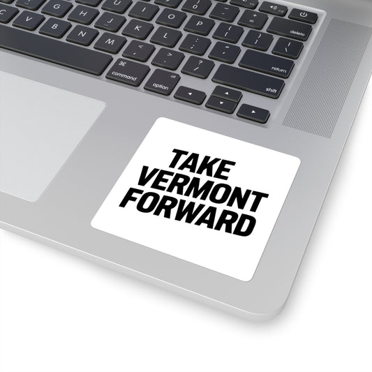TAKE VERMONT FORWARD Square Stickers