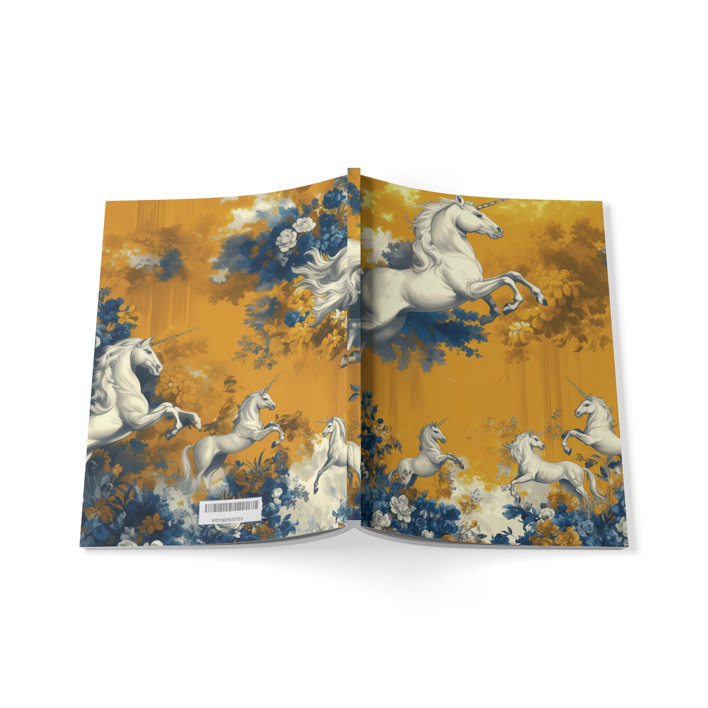 Unicorn Storm Agenda - Softcover Notebook, A5