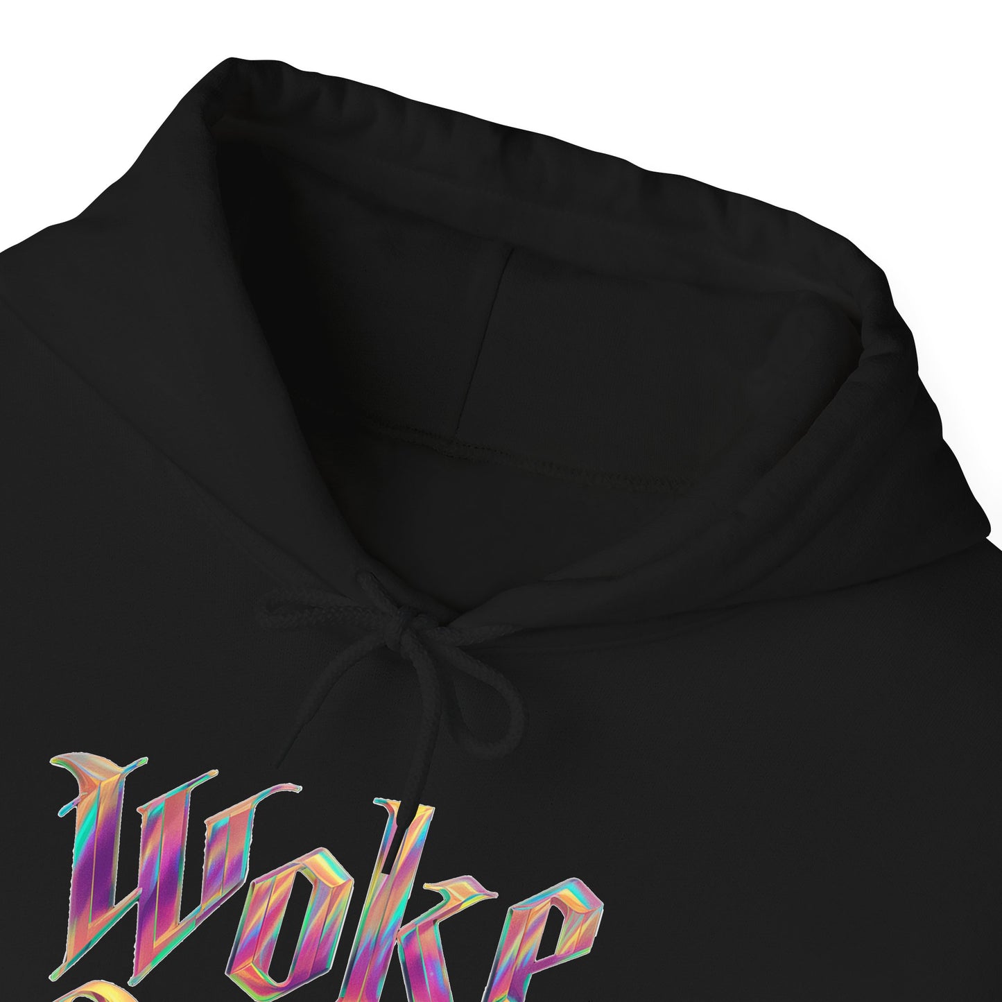Unisex Woke Queen Gothic Iridescence Hooded Sweatshirt