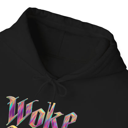 Unisex Woke Queen Gothic Iridescence Hooded Sweatshirt