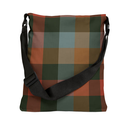 Coventry Plaid Adjustable Tote Bag