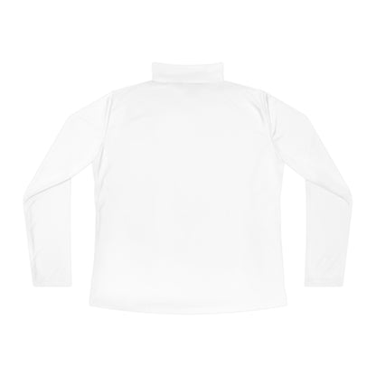 I HEART MOM Ladies Quarter-Zip Pullover