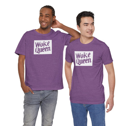 Unisex Woke Queen Jersey Short Sleeve Tee