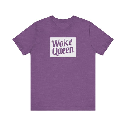 Unisex Woke Queen Jersey Short Sleeve Tee