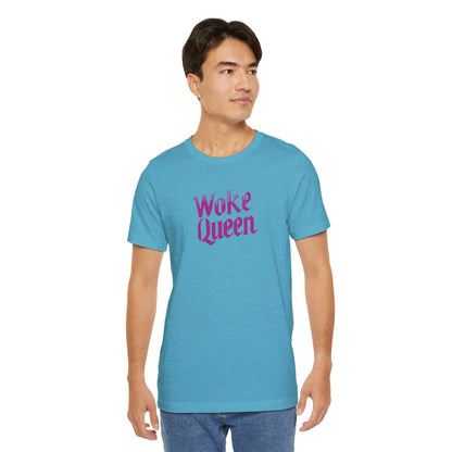 Unisex Woke Queen Jersey Short Sleeve Tee