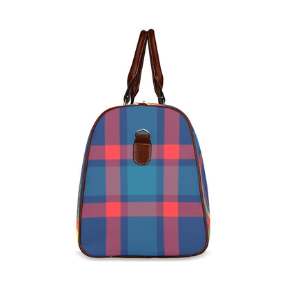 Pegasus Plaid Waterproof Travel Bag - Small