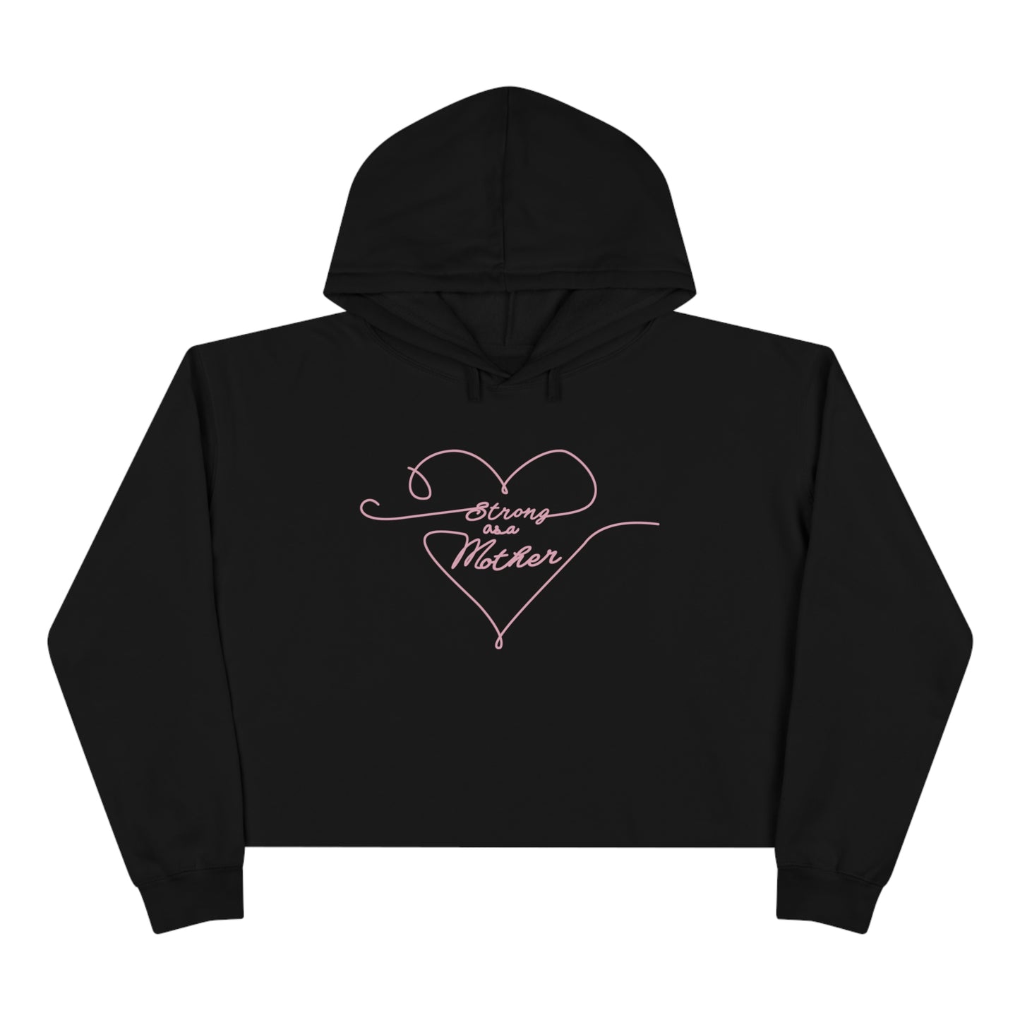 Love Lines Crop Hoodie
