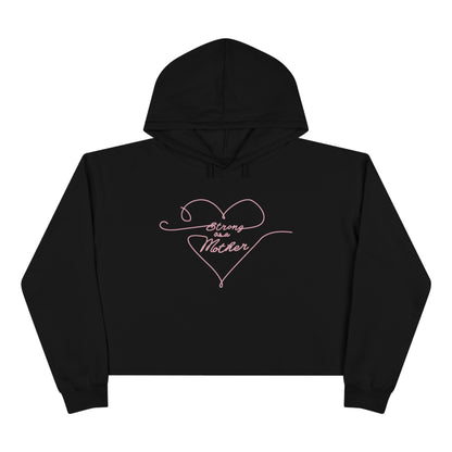Love Lines Crop Hoodie