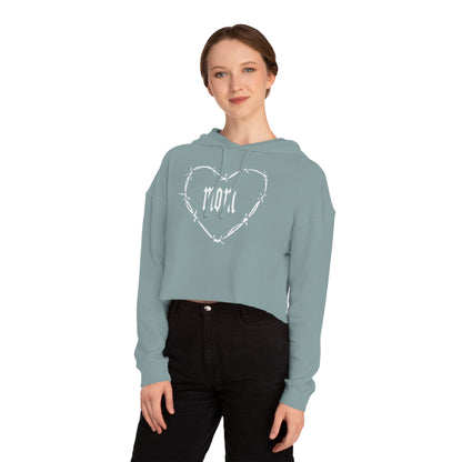 Barbed Heart Women’s Cropped Hooded Sweatshirt