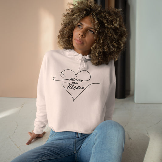 Love Lines Crop Hoodie