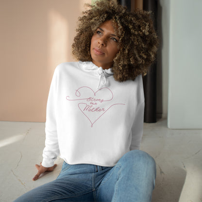Love Lines Crop Hoodie