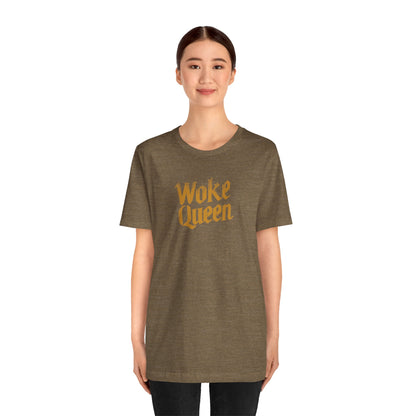 Unisex Woke Queen Jersey Short Sleeve Tee