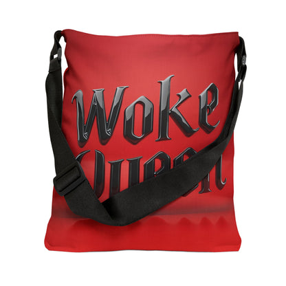WOKE QUEEN Adjustable Tote Bag - Red