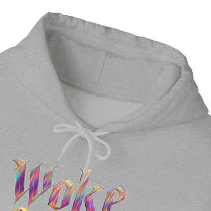 Unisex Woke Queen Gothic Iridescence Hooded Sweatshirt