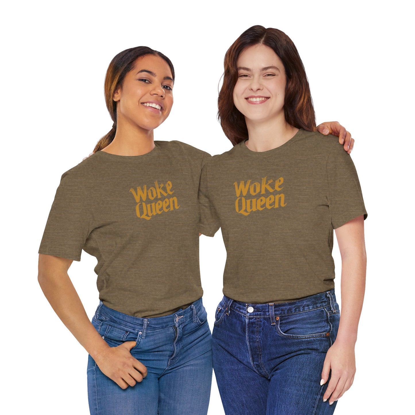 Unisex Woke Queen Jersey Short Sleeve Tee