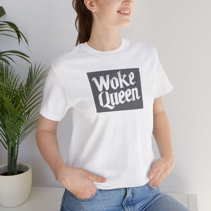 Unisex Woke Queen Jersey Short Sleeve Tee