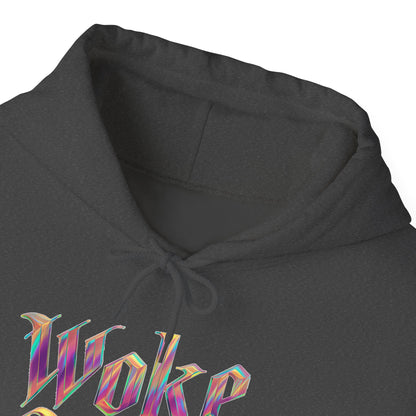 Unisex Woke Queen Gothic Iridescence Hooded Sweatshirt